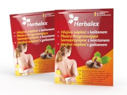 Herbalex Plastry rozgrzewające z kasztanem samoprzylepne (15h)