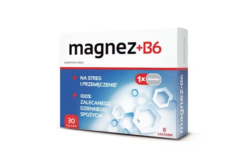 Magnez + B6 30 kaps. COLFARM