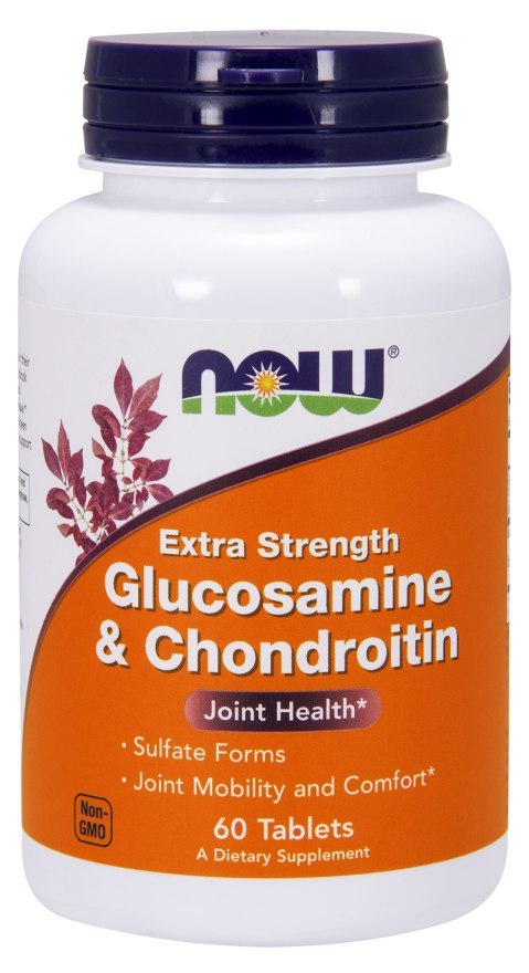 NOW FOODS Glucosamine & Chondroitin - extra strength 60tabl.