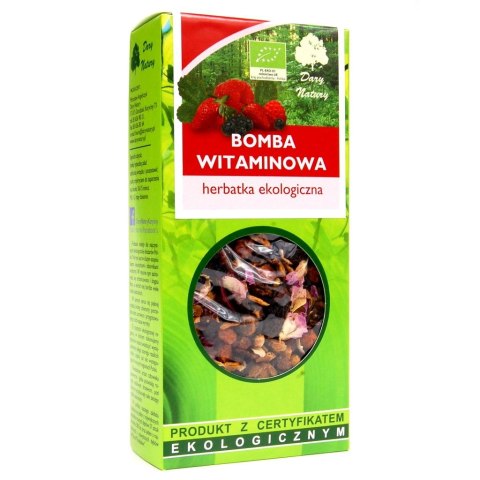 Herbatka Bomba Witaminowa BIO 100g DARY NATURY
