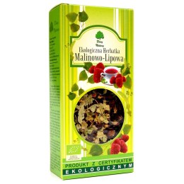 Herbata Malinowo - Lipowa BIO 80g DARY NATURY