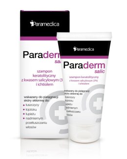 Paraderm SALIC Szampon keratolityczny z kwasem salicylowym (3%) i ichtiolem 150g PARAMEDICA
