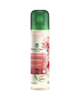 HERBAL CARE Suchy szampon PIWONIA 2w1 (odświeża i nadaje objętość) 180ml