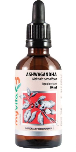 MyVita Ashwagandha - ekstrakt w kroplach 50ml