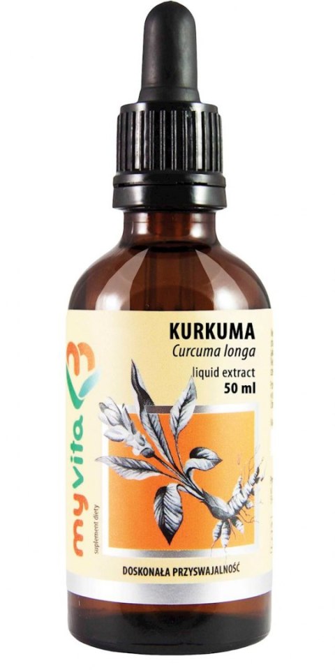 MyVita Kurkuma - ekstrakt w kroplach 50ml
