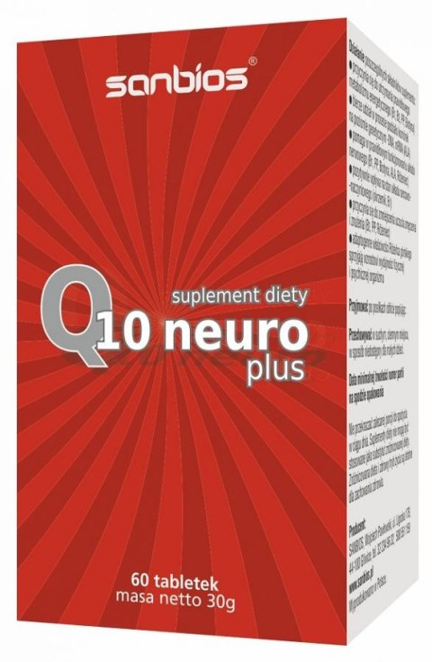 SANBIOS Q10 Neuro Plus 60 tabl.