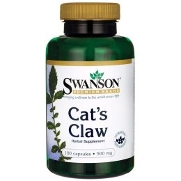 SWANSON Cat's Claw 500mg, 100kaps.