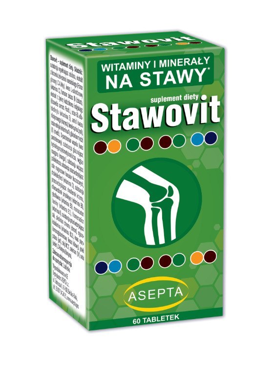 ASEPTA Stawovit 60 tabletek - witaminy i minerały na stawy