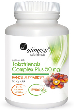 Aliness Tokotrienols Complex PLUS 50 mg EVNOL SUPRABIO x 60 kapsułek