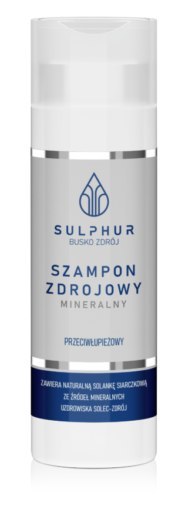 Mineralny szampon zdrojowy przeciwłupieżowy 200g SULPHUR