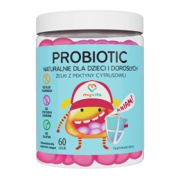 MyVita Żelki Probiotic z pektyny cytrusowej 60 sztuk
