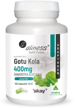 Gotu Kola VEGE, 400 mg, 100 kaps.