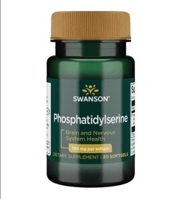 SWANSON Phosphatidylserine 100mg, 30sgels. - Fosfatydyloseryna