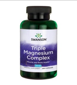 SWANSON Triple Magnesium Complex 400mg, 300kaps.