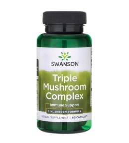 SWANSON Triple Mushroom Complex 60 kaps.