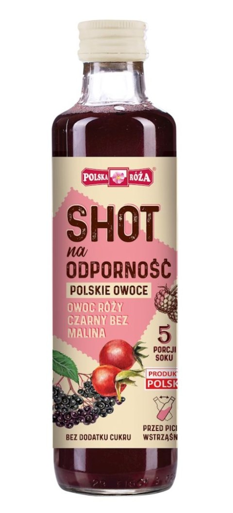 Shot na odporność "polskie owoce" 250ml POLSKA RÓŻA