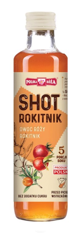 Shot rokitnik 250ml POLSKA RÓŻA