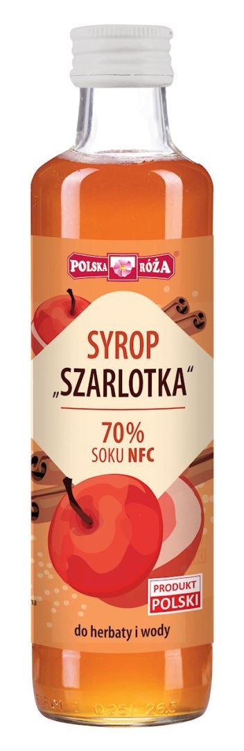 Syrop "Szarlotka" 250ml POLSKA RÓŻA