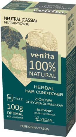VENITA 100% ziołowa odżywka do włosów neutralny (cassia) 100g